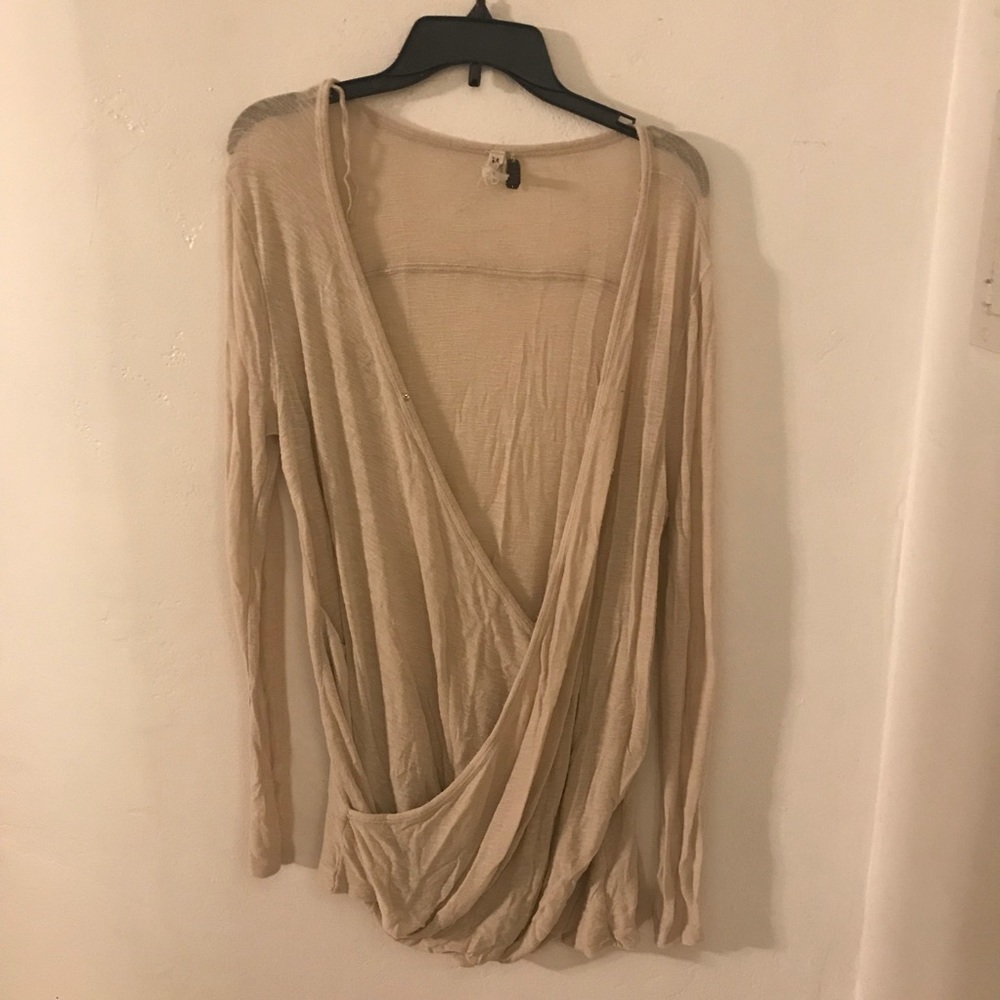 Free People Wrap Sweater